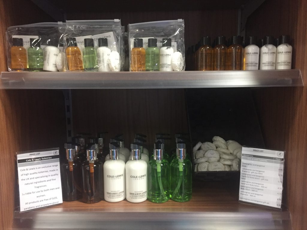 C&L toiletries